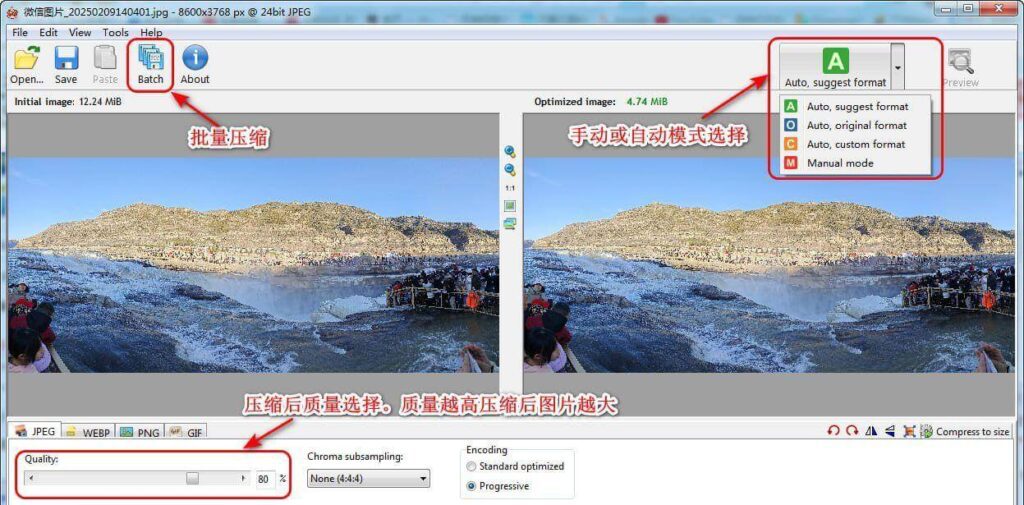 Windows RIOT Radical Image Optimization Tool 图像优化压缩工具_v2024.1