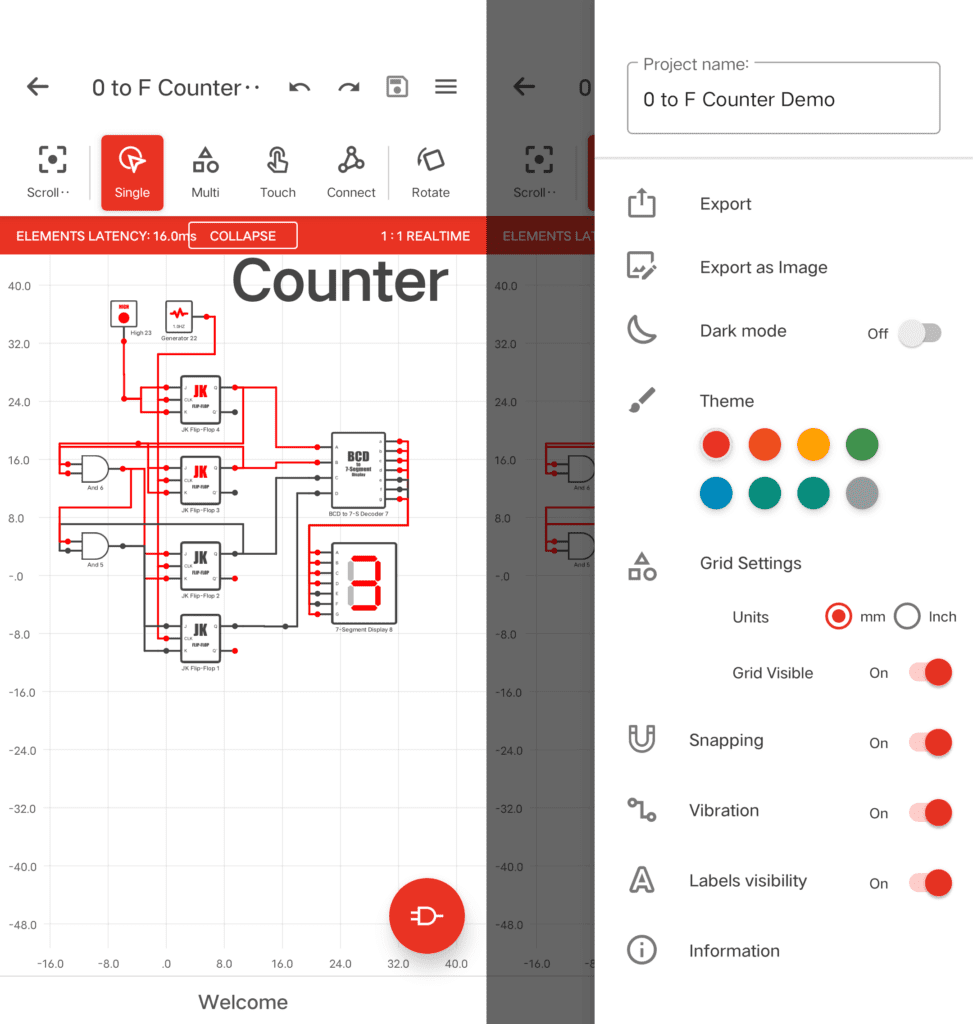 Android Logic Circuit Simulator Pro 逻辑电路模拟器_v38.1.3 专业版